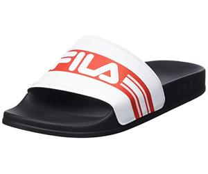 FILA Oceano Slipper Wmn, Mocasín Mujer, Black Red, 39 EU