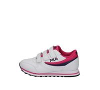 Fila Orbit Velcro Kids, Zapatillas Unisex niños, White Carmine, 33 EU