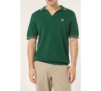 FILA Orentano Regular Johnny Collar Knitted Polo Shirt Posy Green Talla: 2XL | Polos Outlet | Hombre | Verde