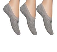 FILA Pack 3 Calcetines Hombre Mujer Invisibles Pinky F1252