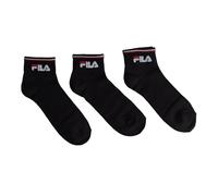 FILA Pack-3 Calcetines Quarter Bamboo F5505 para Hombre y Mujer