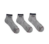 FILA Pack-3 Calcetines Quarter F2522 para Hombre y Mujer