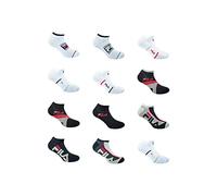 FILA Pack Sorpresa Calcetines Hombre, lote de 12, diseños seleccionados al azar, Calcetines Bajos