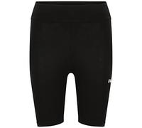 FILA Pantalones Cortos de Cintura Alta de Buckautal Ciclismo, Negro, M para Mujer