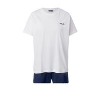 FILA Pijama de pantalón corto azul oscuro / rojo / blanco XS azul oscuro / rojo / blanco