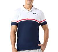 FILA Polo Marino/Blanco Hombre Primo, azul marino, L