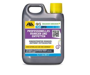 Fila PS87 Detergente, quitamanchas, decapante para barro, gres porcelánico, cerámica esmaltada, mármol, piedras no pulidas, cemento, linóleo, PVC, clinker 1 litre