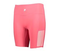 FILA RABITZ High Waist Bike Tights Leggings, Color Rojo, XS para Mujer