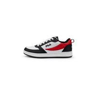 FILA Rega Nf Teens, Zapatillas, Black Red, 38 EU