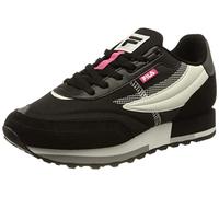 Fila Retronique 22 Wmn, Zapatillas Mujer, Negro Rosa Black Pink Peacock, 36 EU