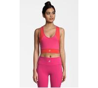 FILA Revere Bra Pink Yarrow-bittersweet Talla: XS | Sujetadores deportivos Outlet | Mujer | Rosa