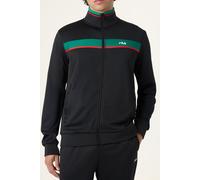 FILA Sagano Regular Taped Track Jacket Black Talla: S | Ropa Deportiva Outlet | Hombre | Negro