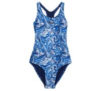 FILA Saki Aop Racer Back Swimsuit Blue Acrylic Aop Talla: XL | Bañadores Outlet | Mujer | Azul