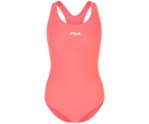FILA Saki Racer Back Swimsuit Calypso Coral Talla: S | Bañadores Outlet | Mujer | Naranja