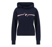 FILA Salta Cropped Graphic Hoodie Black Iris Talla: XL | Sudaderas con capucha Outlet | Mujer | Negro