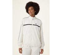 FILA San Siro Oversized Woven Track Jacket Egret Talla: M | Chaquetas Finas Outlet | Mujer