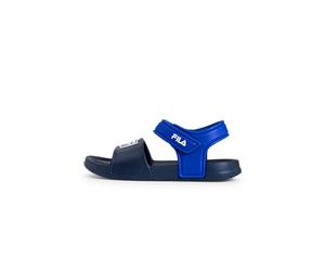 FILA - Sandal infantil mixta Fiori CB, Fila Navy Prime Blue, 28 EU