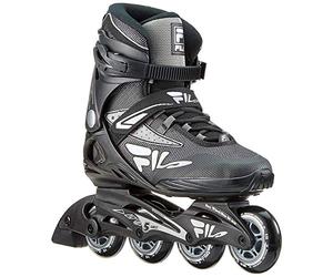 FILA SKATES 010619120 Legacy Comp Inline Skate Hombre Black/Grey Tamaño 39