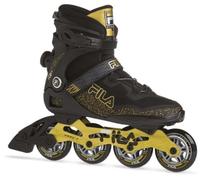 FILA SKATES 010622080 Legacy QF Inline Skate Men's Black/Gold Size EU 42