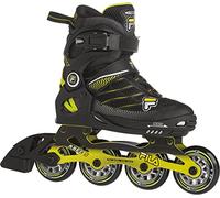 FILA SKATES 010622170 WIZY ALU Inline Skate Kid Black/Lime Tamaño M 32-35