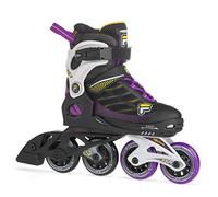 FILA SKATES 010622185 WIZY G Inline Skate Kid Black/Yellow/Magenta Tamaño M 32-35