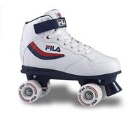 Fila Skates Ace Patines, Unisex Adulto, Negro/Blanco, 37