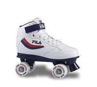 Fila Skates Ace Patines, Unisex Adulto, Negro/Blanco, 39