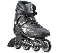 FILA SKATES Legacy Comp Inline Skate, Hombre, Black/Grey, 42