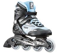 FILA SKATES Legacy Comp Lady Inline Skate, Mujer, Black/LBLUE, 40
