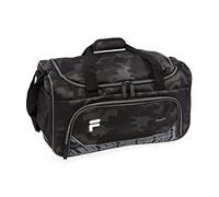Fila Source - Bolsa Deportiva pequeña para Gimnasio, Pequeño Camuflaje Negro, S, Source - Bolsa Deportiva pequeña para Gimnasio