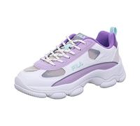 FILA Strada Lucid Wmn, Zapatillas Mujer, White Fair Orchid, 42 EU Estrecho