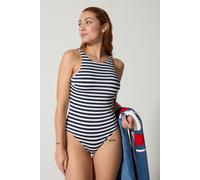 Fila Stripes - Azul - Bañador Rayas Mujer talla L