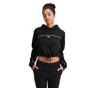 FILA Laagna Blocked Hoody Black Talla: L | Sudaderas con Capucha Outlet | Mujer | Negro