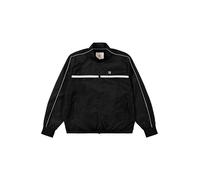 FILA Sudadera con cremallera 'San Siro' negro / blanco L negro / blanco