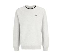 Fila - Sudadera de Felpa con Cuello Redondo de Algodón - Sweatshirts & Hoodies - Hombre - Gris - M -