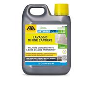 FILA Surface Care Solutions Deterdek PRO - Detergente desincrustante ácido, elimina los residuos de cemento después del alicatado y la suciedad de final de obra, 1 litro