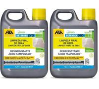 FILA Surface Care Solutions, DETERDEK PRO ECO ADVANCED, Disincrustante Acido para Pavimentos, 1L, El embalaje puede variar (Paquete de 2)
