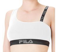 Fila T750-1 Sujetador Deportivo, de algodón, Blanco, S para Mujer
