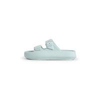 FILA Tireno Slipper Wmn, Sandalia Mujer, Espuma Verde, 37 EU