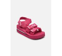 FILA Tomaia Sandal Kids, Sandalia Niñas, Rojo Carmine, 32 EU