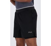 Fila Training - Negro - Pantalón Corto + Malla Hombre talla L