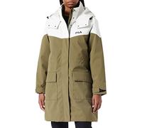 Fila Turcin - Parka ligera acolchada para mujer, color verde oliva y verde oliva