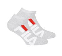 FILA Unisex, 2 Pares De Calcetines - Invisibles Para Zapatillas, Logo, Sólido