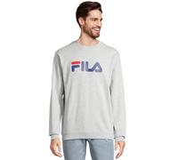 FILA Unisex Barbian Crew Sweat Light Grey Melange Talla: M | Sudaderas con Capucha Outlet | Unisex | Gris