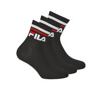 Fila Unisex Calcetines, 3 Par Cuartos - Calcetines Cortos, Sport, Logo-Bund, Uni