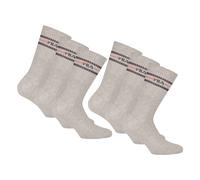 Fila Unisex Calcetines 6 Par - Street, Sport, Lifestyle, Calcetines Set, Rayas (