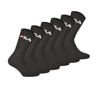 Fila Unisex Calcetines, 6er Paquete - Crew Felpa, Tenis, Sport (2x 3 Par)