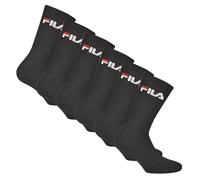 Fila Unisex Calcetines, 6er Paquete - Crew Felpa, Tenis, Sport (2x 3 Par)