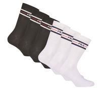 Fila Unisex Calcetines, 6er Paquete - Medias, Street, Lifesyle, Sport (2x 3 Par)