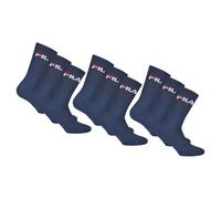 Fila Unisex Calcetines 9 Par - Tenis, Crew Calcetines, Felpa, Sport (3x3-Pac